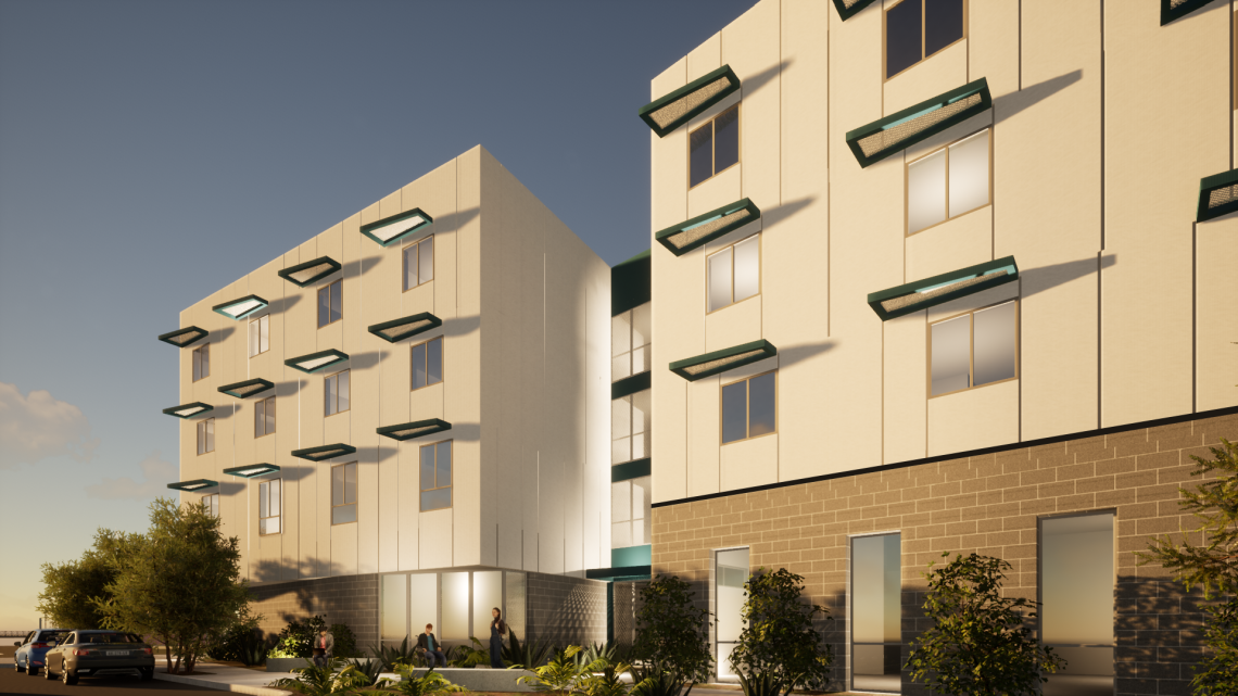 New affordable housing underway at Long Beach's Century Villages at